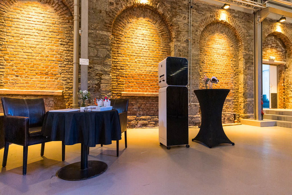 hochzeit bergisches land schloss fabrik fotobox